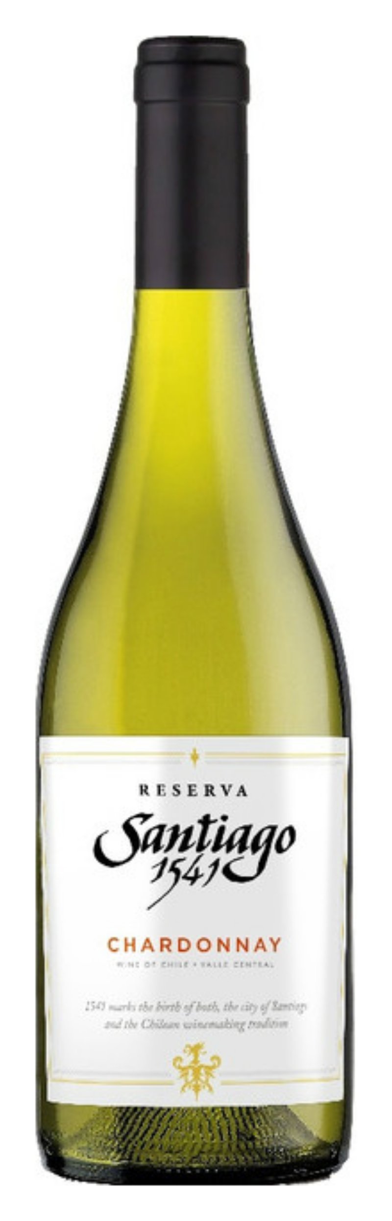 Вино САНТЬЯГО 1541 Резерва Шардоне белое сух 13% ст/б 0.75л