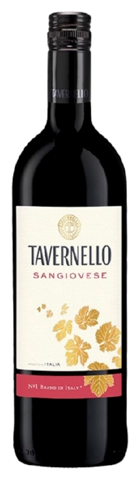 Вино ТАВЕРНЕЛЛО Санджовезе красное п/сух 12% ст/б 0.75л