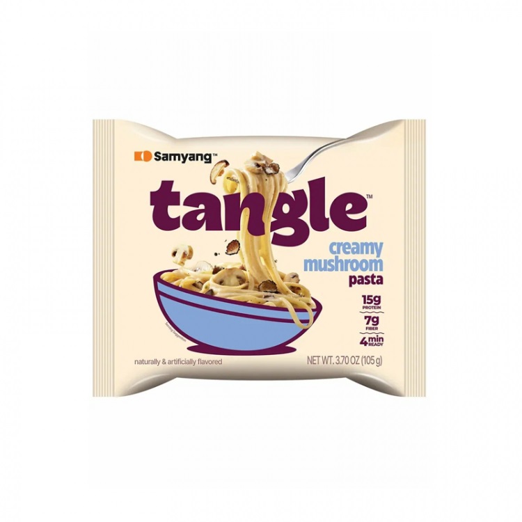 Лапша б/п ТАНГЛ со вкусом говядины в сливочно-сырном соусе м/у 105г