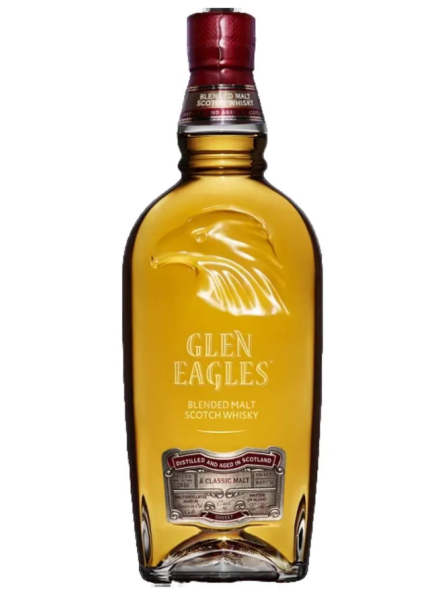 Виски ГЛЕН ИГЛС солодовый 3 года 40% ст/б 0.5л