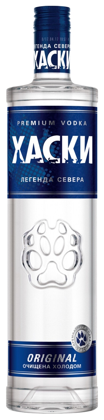 Водка ХАСКИ 40% ст/б 1л