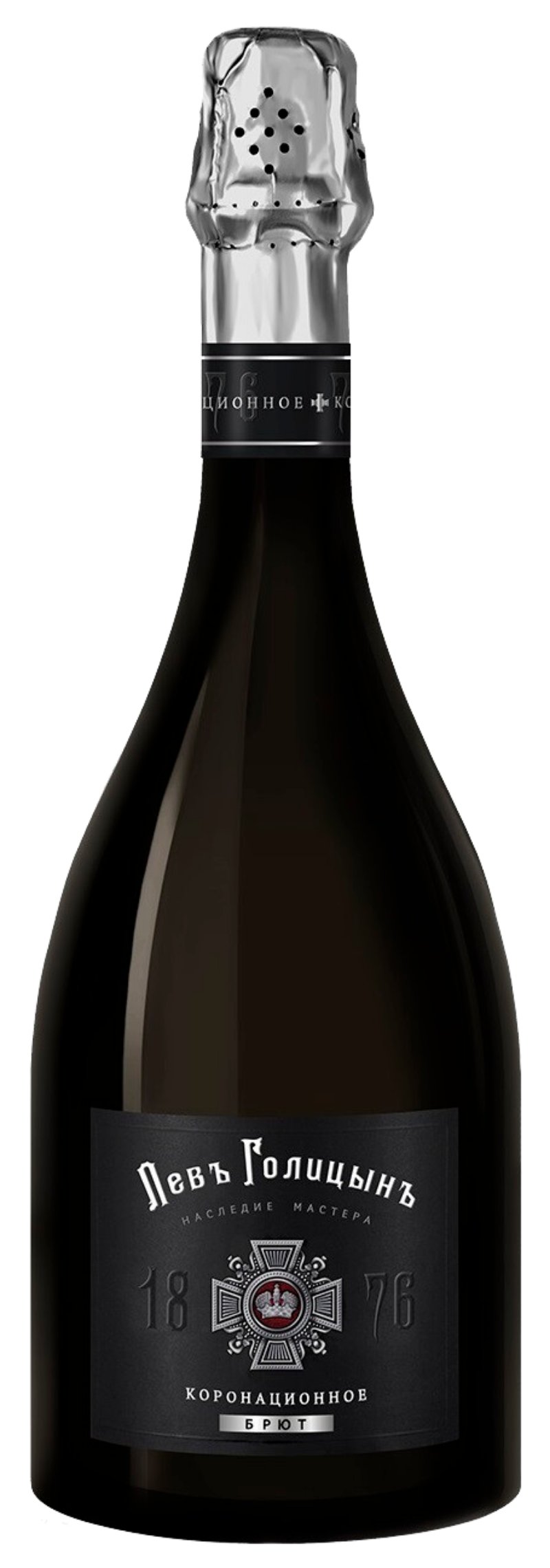 Игристое вино ЛЕВЪ ГОЛИЦЫНЪ Коронационное белое брют 11-13% ст/б 0.75л
