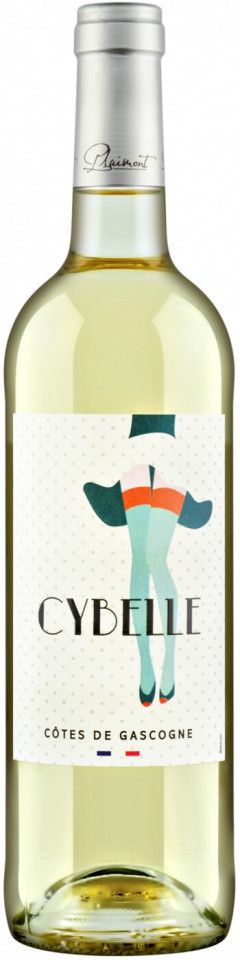 Вино СИБЕЛЬ Кот де Гасконь белое п/сух 11% ст/б 0.75л