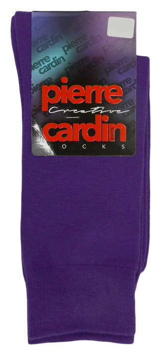 Носки мужские ПЬЕР КАРДЕН Креатив фиолетовые р.45-47