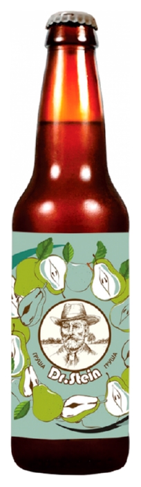 Пивной напиток ДОКТОР ШТЕЙН Груша 4.5% 0.45л