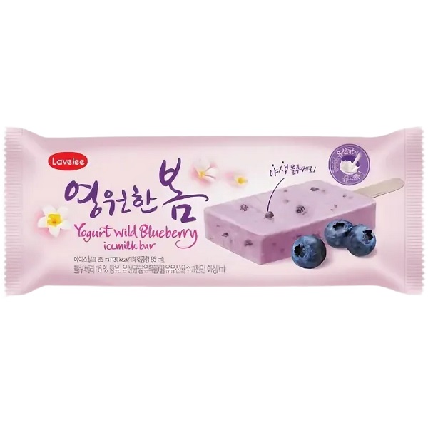 Мороженое ЛЭВЕЛ дикая голубика в йогурте эскимо бзмж 86г