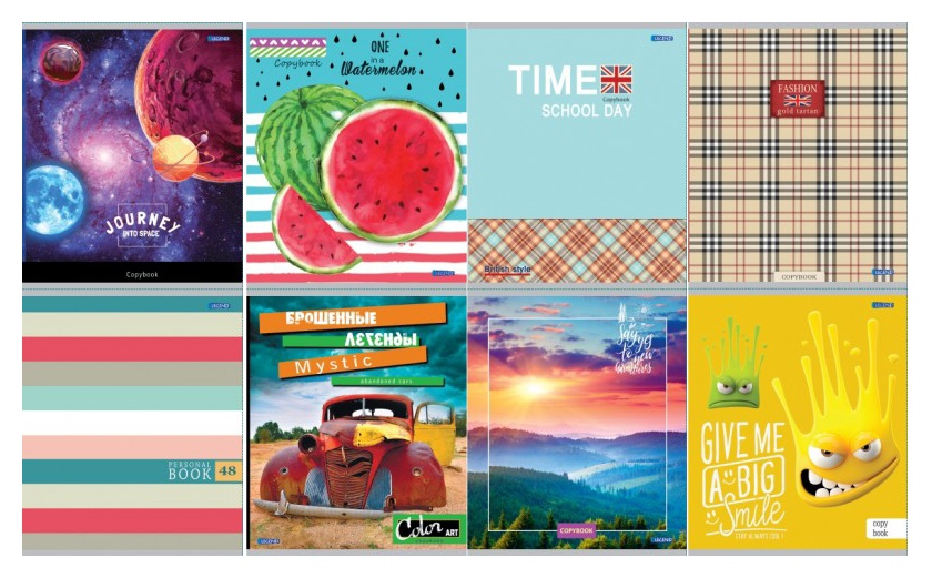 Тетрадь ПРОФ-ПРЕСС Микс-9403 А5 клетка 48л