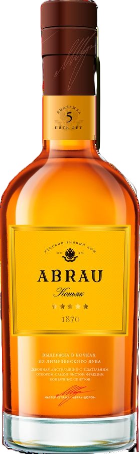 Коньяк АБРАУ 5 лет 40% ст/б 0.5л