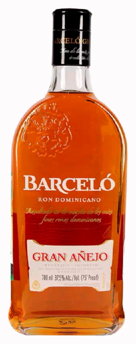 Ром БАРСЕЛО Гран Аньехо темный выдержанный 37.5-40% ст/б 0.7л