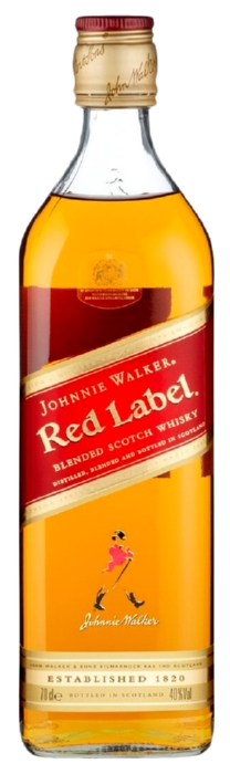 Виски ДЖОННИ УОКЕР Ред Лейбл 40% ст/б 0.7л