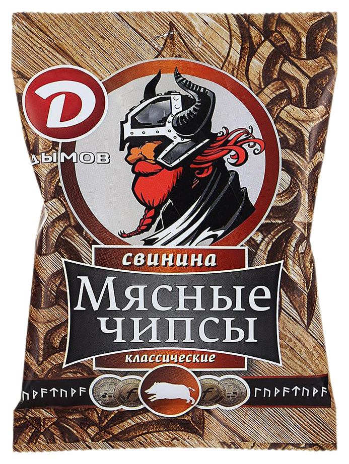 Мясные чипсы ДЫМОВ Классические из свинины 25г