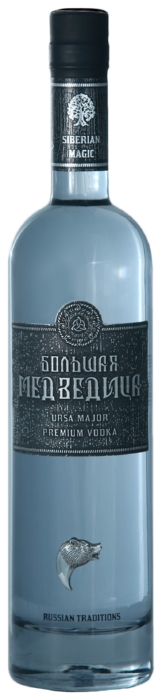 Водка БОЛЬШАЯ МЕДВЕДИЦА Премиум 40% ст/б 0.5л