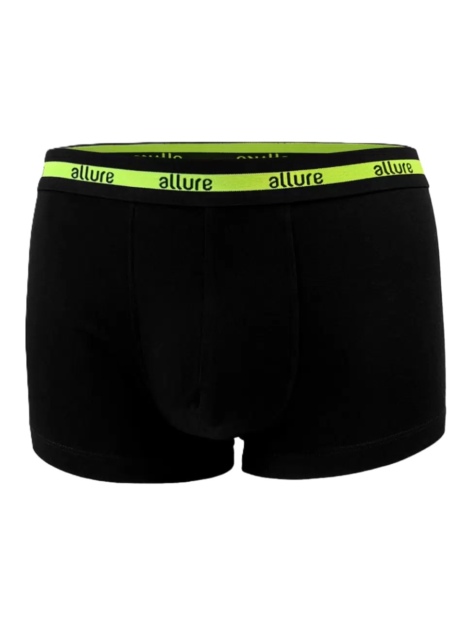 Трусы мужские АЛЛЮР боксеры черно-лимонные р.50-52 арт.00010