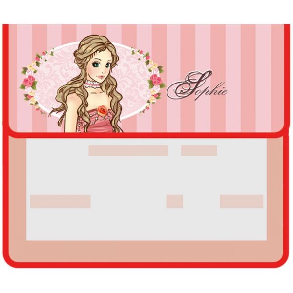 Папка для труда АВАНГАРД Сказочные принцессы А5 на липучках