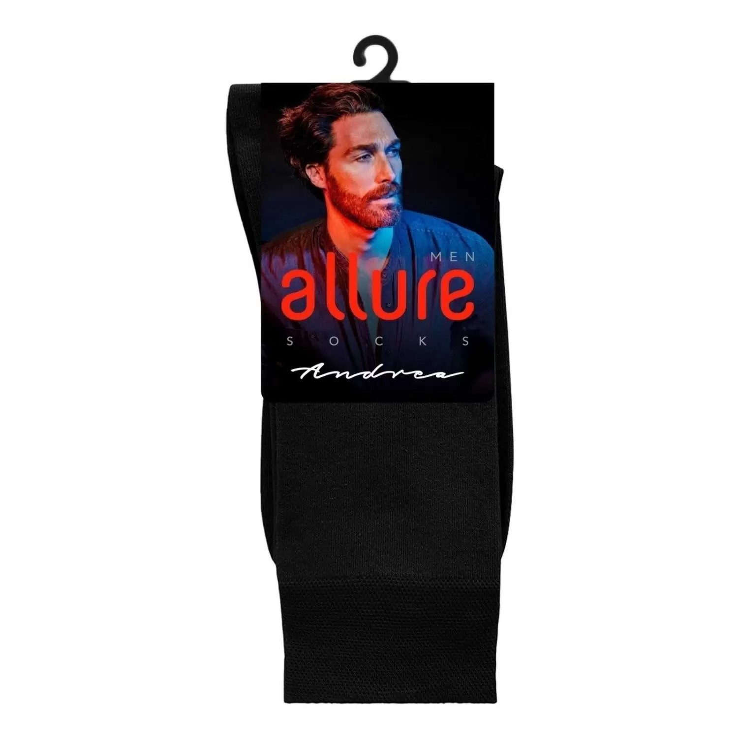Носки мужские АЛЛЮР Андреа черные р.45-47