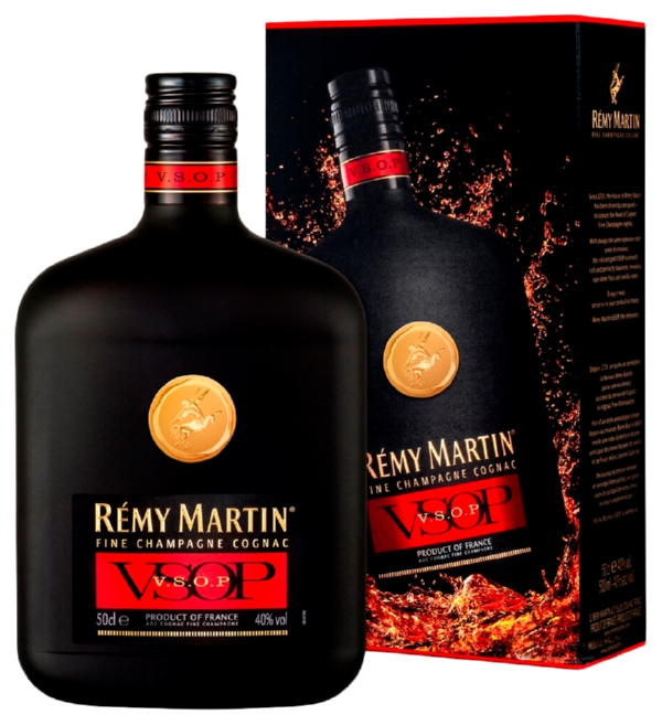 Коньяк РЕМИ МАРТАН VSOP фляжка 40% ПК 0.5л