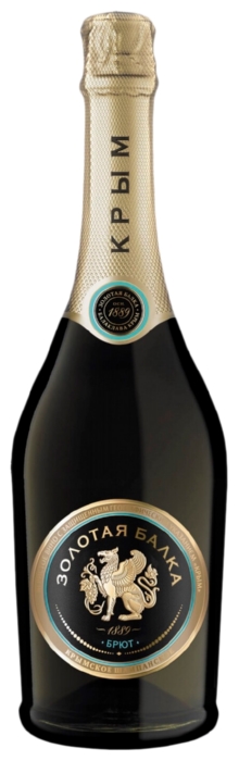 Игристое вино ЗОЛОТАЯ БАЛКА белое брют 12.5% ст/б 0.75л