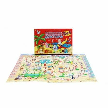 Настольная игра РЫЖИЙ КОТ Невероятные приключения доктора арт. ИН-7912