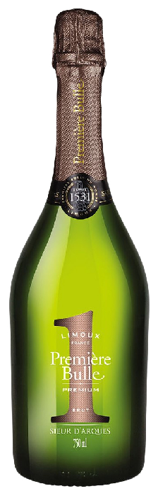 Игристое вино СЬЕР Д'АРК Премьер Бюлль Креман выдержанное белое брют 12.5% ПК 0.75л