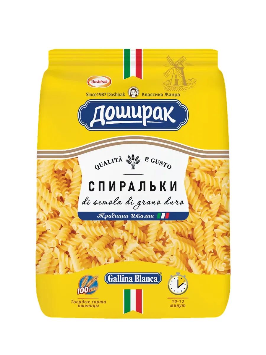 Мак.изделия ДОШИРАК Спиральки м/у 400г