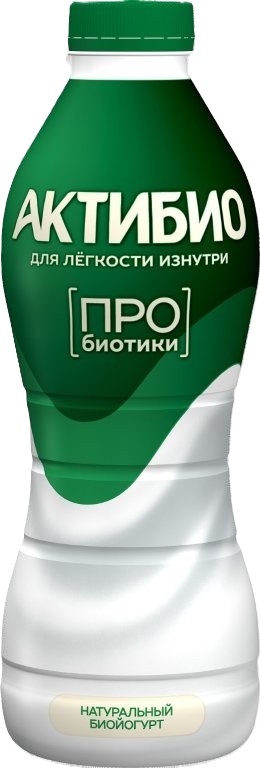 Биойогурт АКТИБИО Натуральный бзмж 1.8% 870г