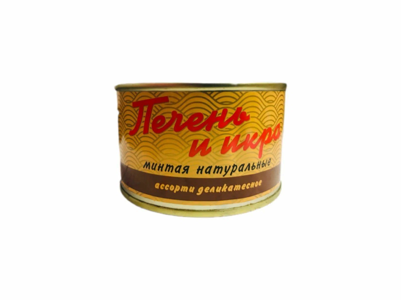 Печень и икра минтая КАЙТЕС ж/б 220г