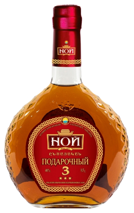 Коньяк НОЙ 3 звезды 40% ст/б 0.5л