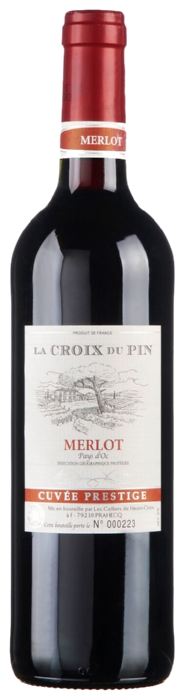 Вино ЛЯ КРУА дю ПЭН Мерло красное сух 13% 0.75л