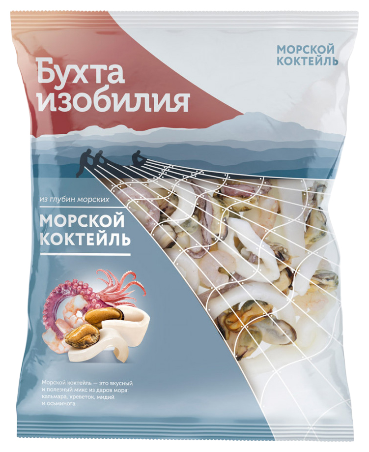 Морской коктейль БУХТА ИЗОБИЛИЯ с/м 430г