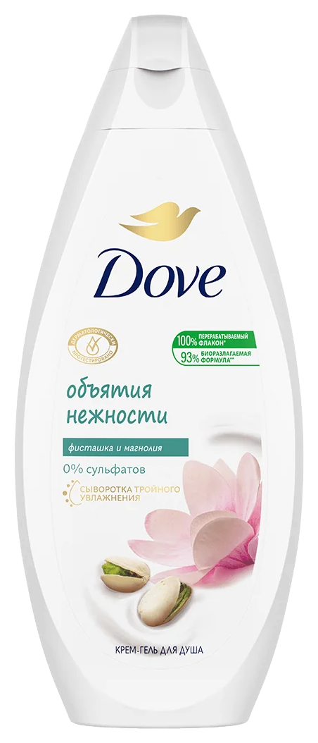 Гель для душа ДАВ Фисташковый крем и магнолия 250мл