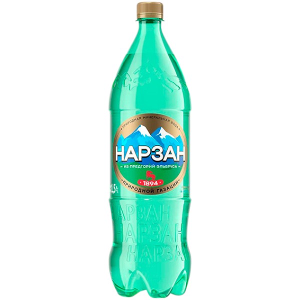 Мин.вода НАРЗАН лечебно-столовая природной газации 1.5л