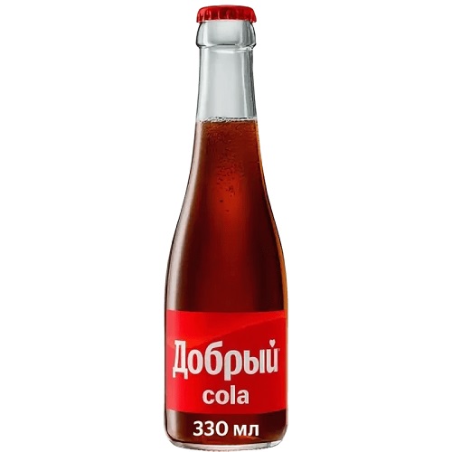 Газ.напиток ДОБРЫЙ Кола ст/б 0.33л