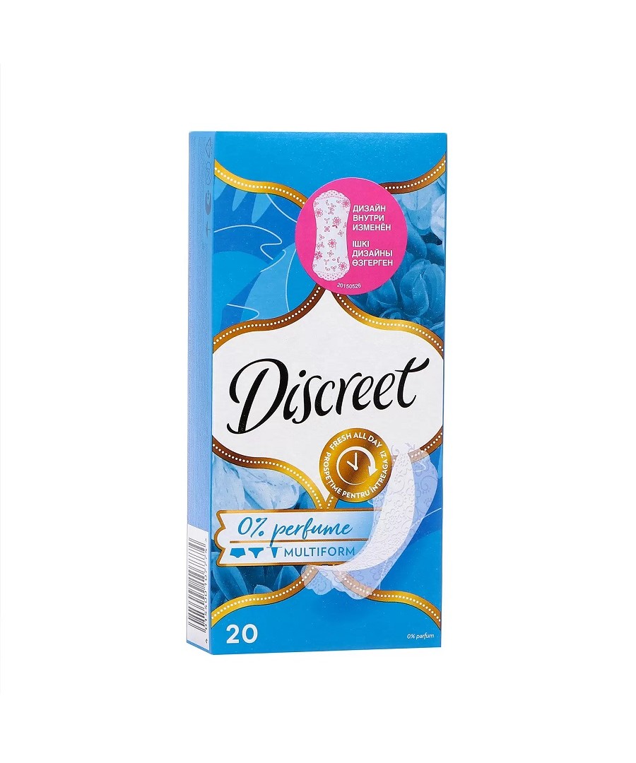 Прокладки ежедневные ДИСКРИТ Дышащие 20шт