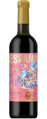 Вино ЭСПАНА НАТУРАЛЕСА Темпранильо красное сух 13% ст/б 0.75л