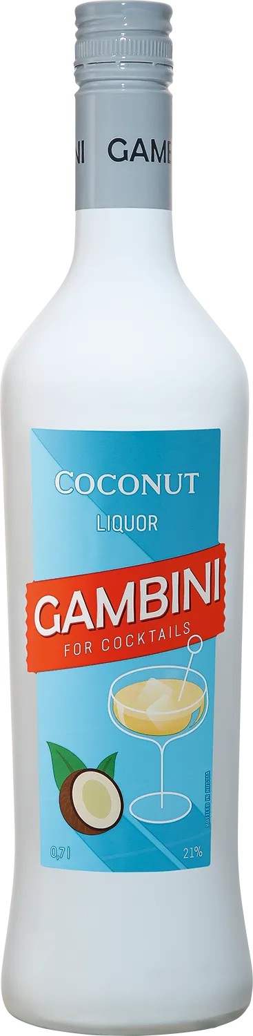 Ликер ГАМБИНИ Коконат 21% ст/б 0.7л