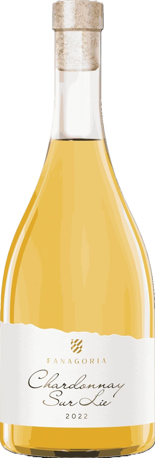 Вино ФАНАГОРИЯ Сюр Ли Шардоне белое сух 13.5% ст/б 0.75л