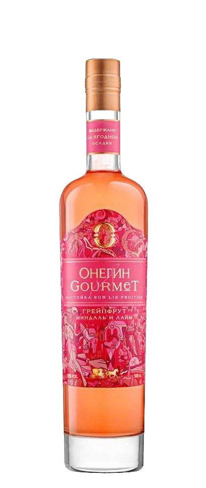 Настойка ОНЕГИН Гурмэ Грейпфрут 20% ст/б 0.5л