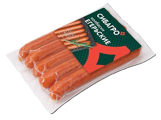 Колбаски СИБАГРО Егерьские п/к в/у 250г