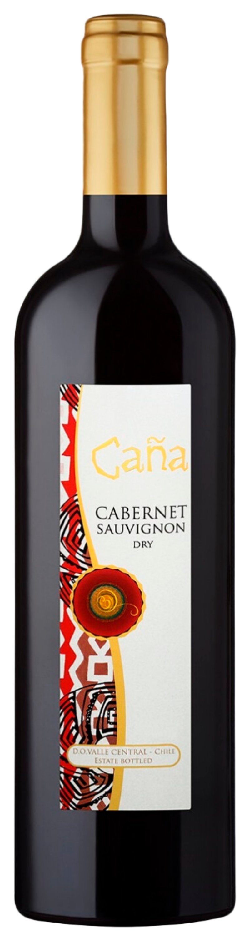 Вино КАНЬЯ Каберне Совиньон красное сух 10-15% ст/б 0.75л