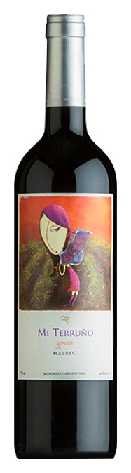 Вино МИ ТЕРРУНЬО ЭКСПРЕСИОН Мальбек красное сух 13.5% ст/б 0.75л