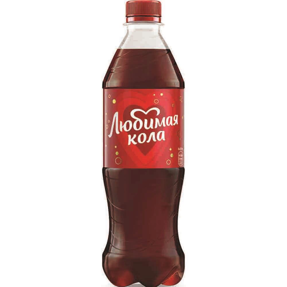 Газ.напиток ЛЮБИМЫЙ Любимая кола 0.5л