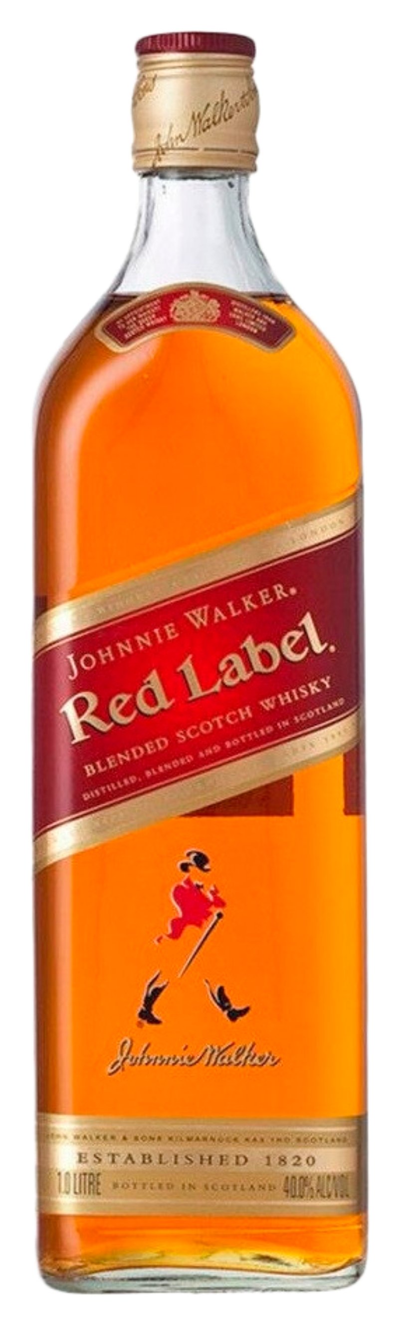 Виски ДЖОННИ УОКЕР Ред Лейбл 40% ст/б 1л