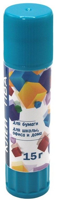 Клей канцелярский ЦЕНТРУМ Лайт карандаш 15г арт.80504