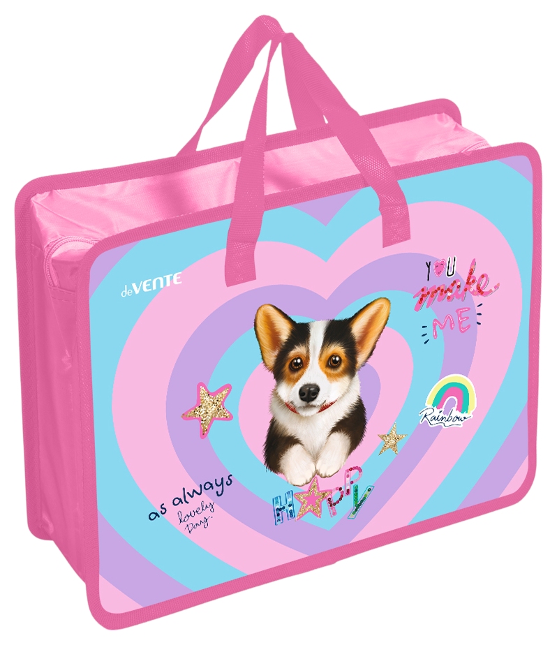 Папка ДЕВЕНТЕ Корги А4 с ручками арт.8054469