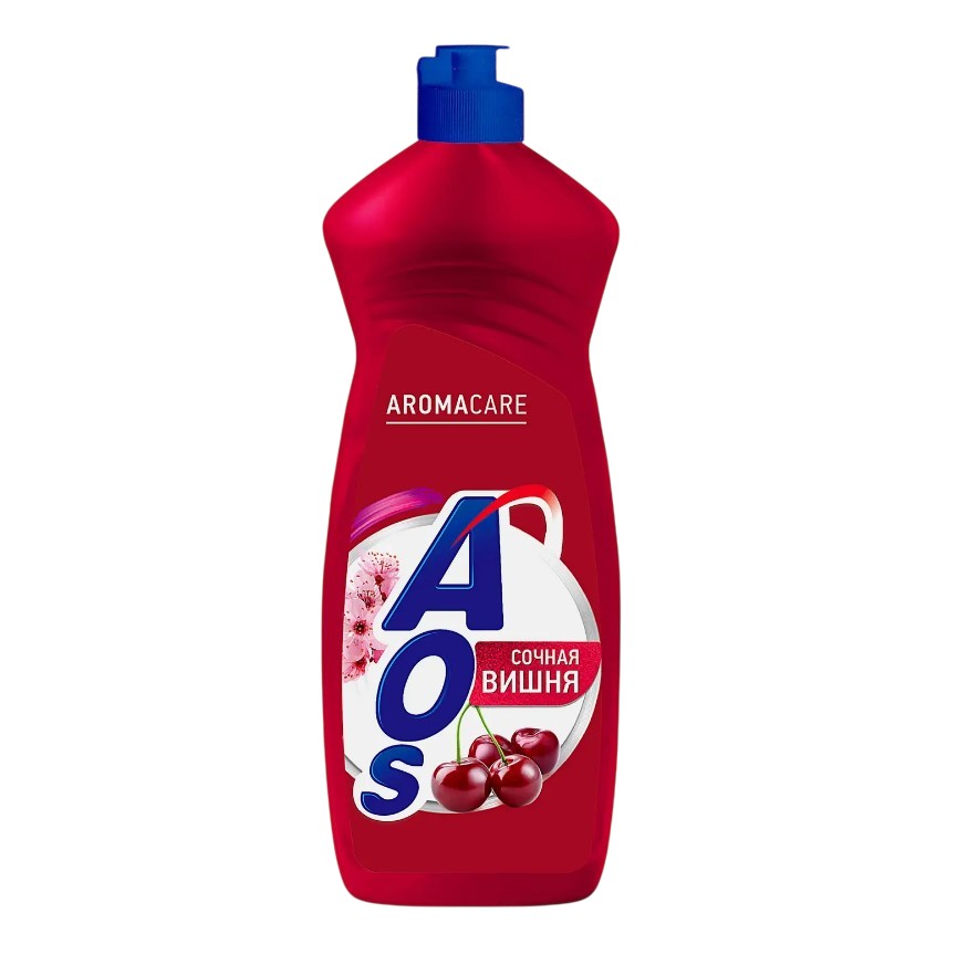 Средство для мытья посуды АОС Сочная вишня 900мл