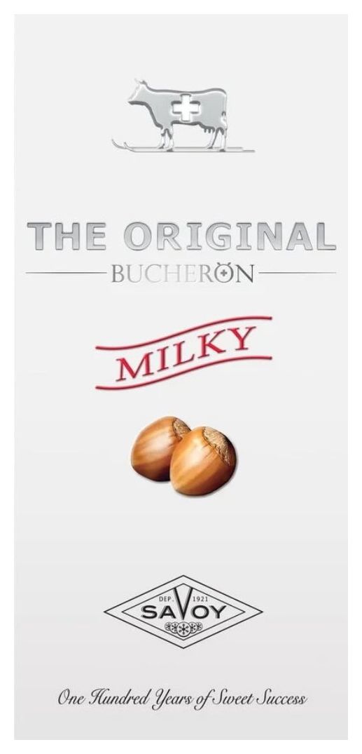 Шоколад БУШЕРОН Ориджинал молочный с фундуком 90г