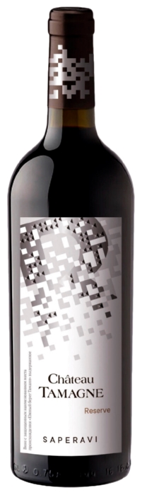 Вино ШАТО ТАМАНЬ Саперави Резерв красное сух 13% ст/б 0.75л