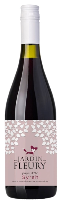 Вино ЖАРДАН ФЛЕРИ Сира Пеи д`Ок красное сух 12.5% ст/б 0.75л