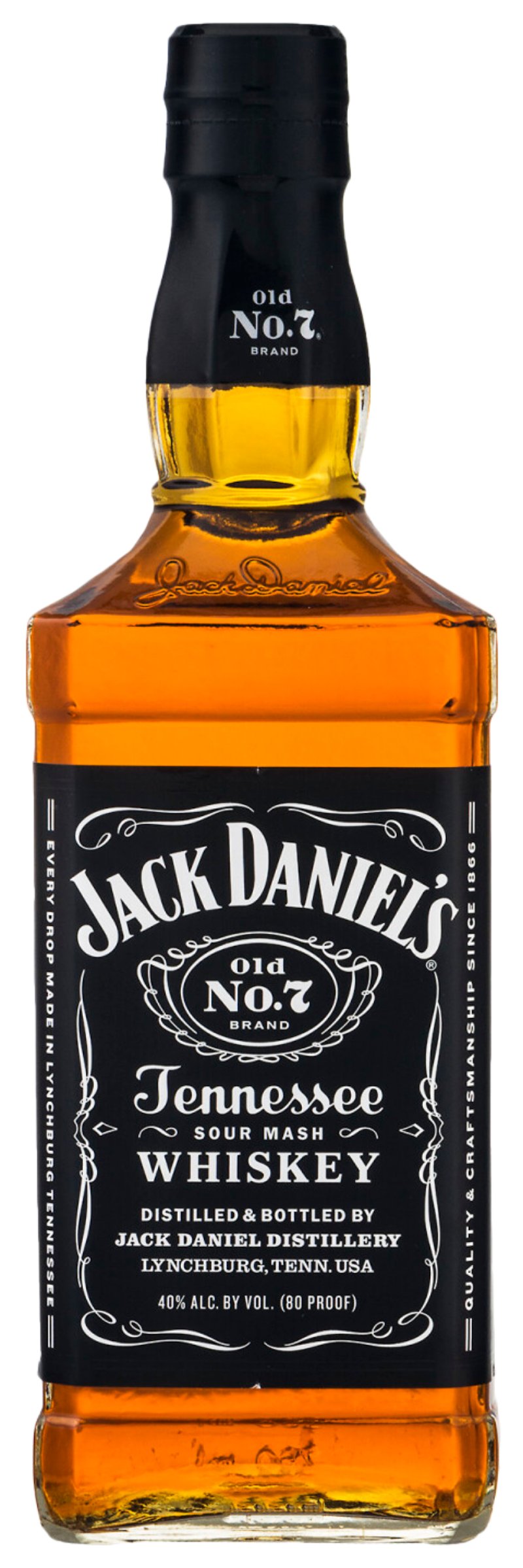 Виски ДЖЕК ДЭНИЕЛС Теннесси 40% ст/б 0.5л