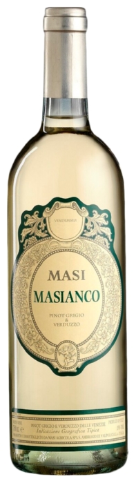 Вино МАЗИ Мазианко белое сух 13% ст/б 0.75л